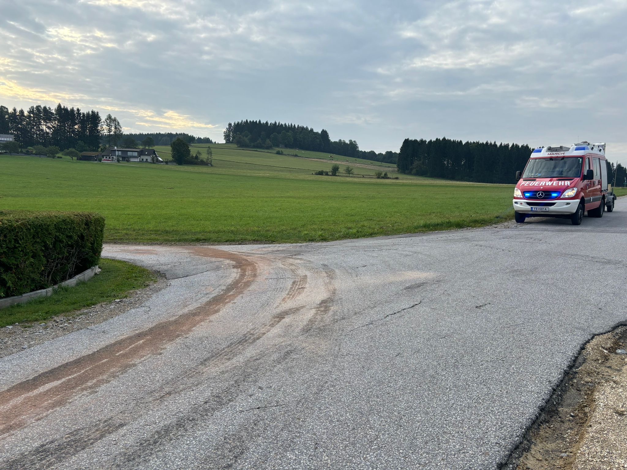 Einsatz Ölspur