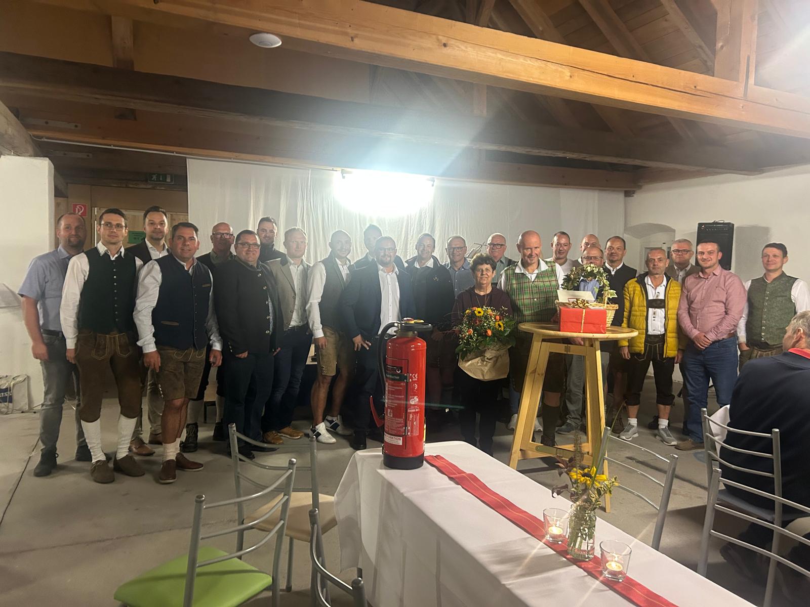 60. Geburtstag Bezirksfeuerwehrkommandant